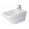 Duravit DuraStyle 620mm Durafix Wall Hung 1TH Bidet - 2286150000