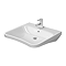 Duravit DuraStyle 650mm 1TH Wall Hung Basin with Overflow