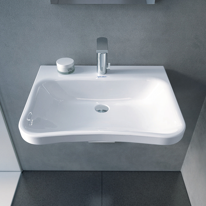 Duravit DuraStyle 650mm 1TH Wall Hung Basin without Overflow