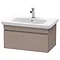 Duravit DuraStyle 800mm 1-Drawer Wall Mounted Vanity Unit - Basalt Matt Large Image