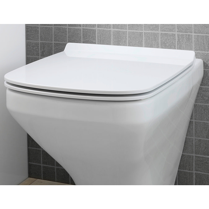 Duravit DuraStyle Back to Wall Toilet + Seat  In Bathroom Large Image