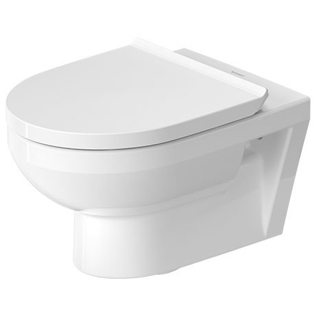 Duravit DuraStyle Basic Rimless Wall Hung Toilet + Seat Large Image