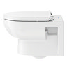 Duravit DuraStyle Basic Rimless Wall Hung Toilet + Seat  Profile Large Image
