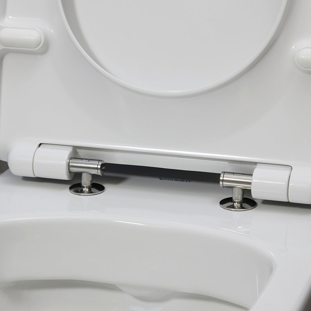 Duravit DuraStyle Basic Rimless Wall Hung Toilet + Seat