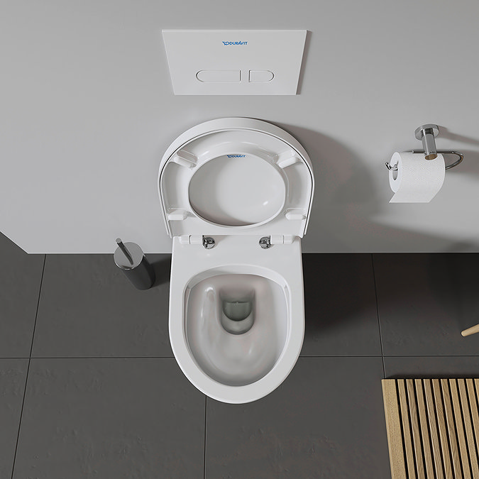 Duravit DuraStyle Basic Rimless Wall Hung Toilet + Seat  additional Large Image