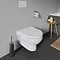 Duravit DuraStyle Basic Rimless Wall Hung Toilet + Seat Newest Large Image