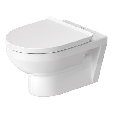 Duravit DuraStyle Basic Rimless Wall Hung Toilet + Seat  Profile Large Image