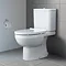 Duravit DuraStyle Basic WonderGliss Rimless Close Coupled Toilet (4.5/3 L Flush) + Seat Profile Large Image