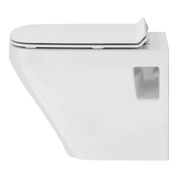 Duravit DuraStyle Compact 480mm Wall Hung Toilet + Seat  Feature Large Image