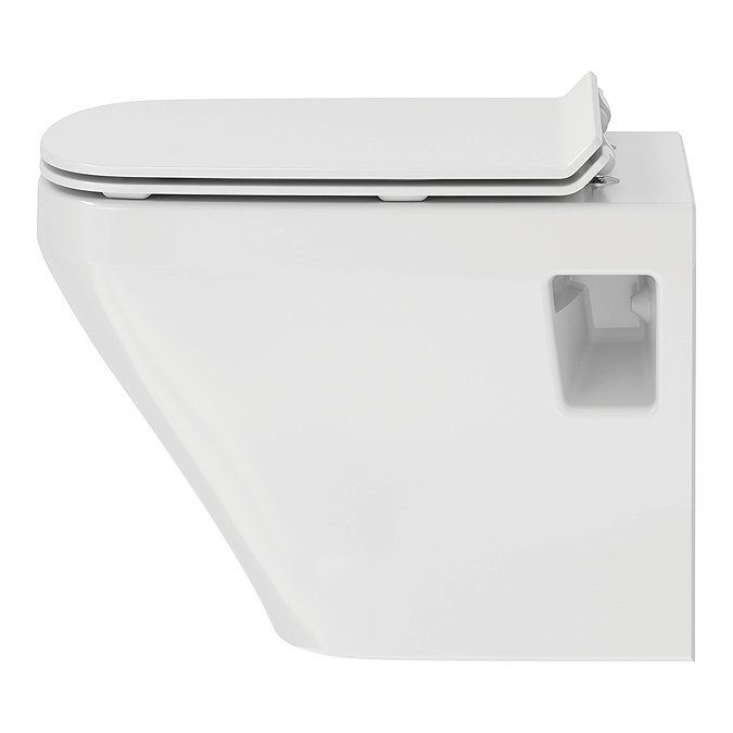 Duravit DuraStyle Compact 480mm Wall Hung Toilet + Seat Feature Large Image