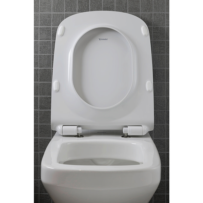 Duravit DuraStyle Compact 480mm Wall Hung Toilet + Seat  In Bathroom Large Image