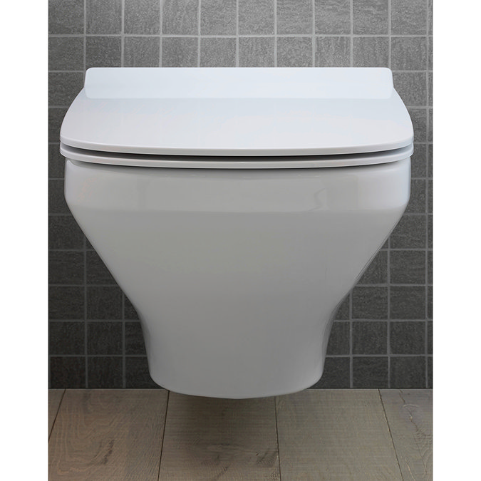 Duravit DuraStyle Compact 480mm Wall Hung Toilet + Seat  additional Large Image