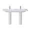 Duravit DuraStyle Double Basin + Full Pedestals