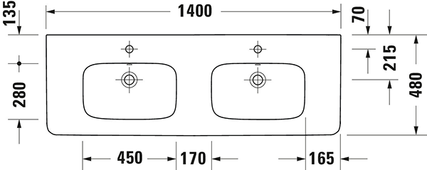 1400mm