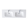 Duravit DuraStyle Double Basin + Semi Pedestals
