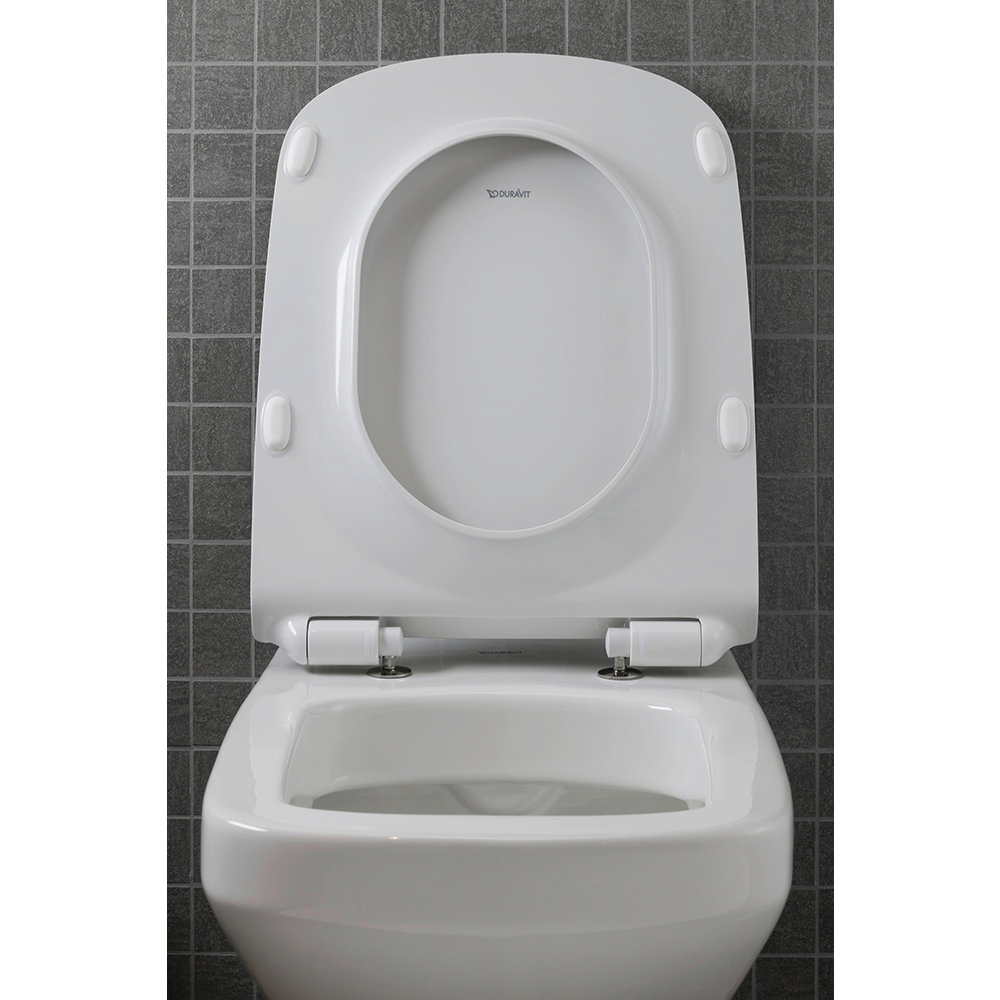 Duravit DuraStyle HygieneGlaze Back to Wall Toilet + Seat