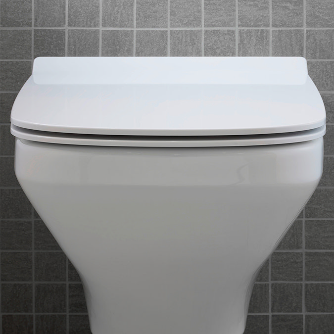 Duravit DuraStyle HygieneGlaze Back to Wall Toilet + Seat  Standard Large Image