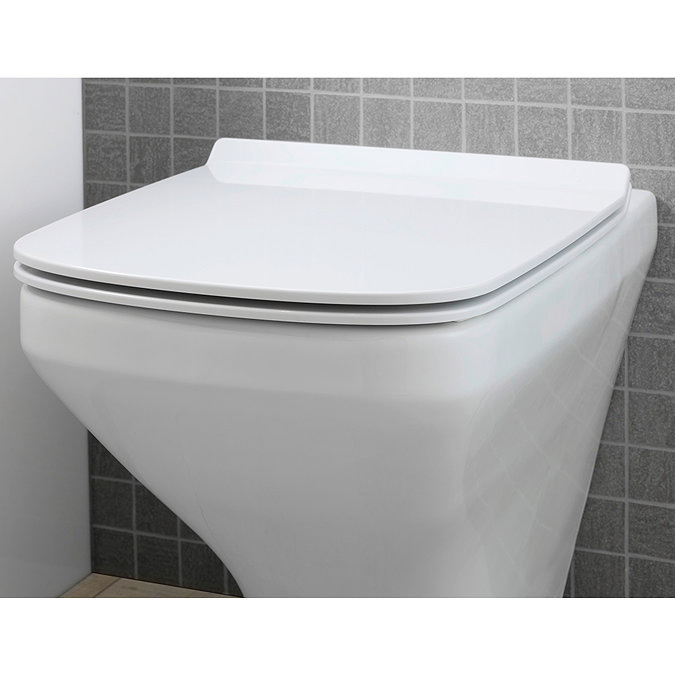 Duravit DuraStyle HygieneGlaze Back to Wall Toilet + Seat Newest Large Image