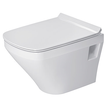 Duravit DuraStyle Rimless Compact 480mm Wall Hung Toilet + Seat  Profile Large Image