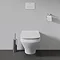Duravit DuraStyle Rimless Durafix 620mm Wall Hung Toilet + Seat  In Bathroom Large Image