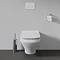 Duravit DuraStyle Rimless HygieneGlaze Durafix 700mm Wall Hung Toilet + Seat In Bathroom Large Image