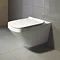 Duravit DuraStyle Rimless HygieneGlaze Durafix 700mm Wall Hung Toilet + Seat  Newest Large Image