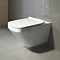 Duravit DuraStyle Rimless HygieneGlaze Durafix 700mm Wall Hung Toilet + Seat Newest Large Image