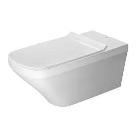 Duravit DuraStyle Rimless Durafix 700mm Wall Hung Toilet + Seat Large Image