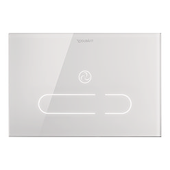 Duravit DuraSystem A2 Electronic Glass Flush Plate - White