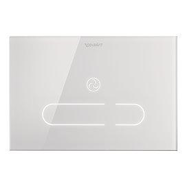 Duravit DuraSystem A2 Electronic Glass Flush Plate - White