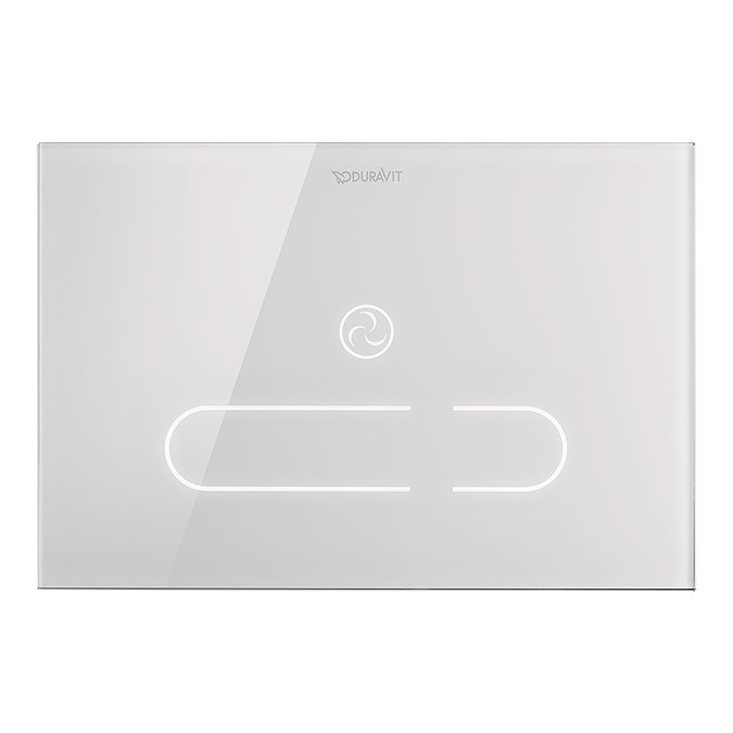 Duravit DuraSystem A2 Electronic Glass Flush Plate - White