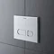 Duravit DuraSystem A1 Flush Plate - Chrome - WD5001021000  Profile Large Image