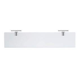 Duravit Karree 600mm Wall Mounted Glass Shelf - 0099501000 Large Image