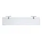 Duravit Karree 600mm Wall Mounted Glass Shelf - 0099501000 Large Image