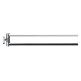 Duravit Karree Double Swivel Towel Rail - 0099581000 Large Image