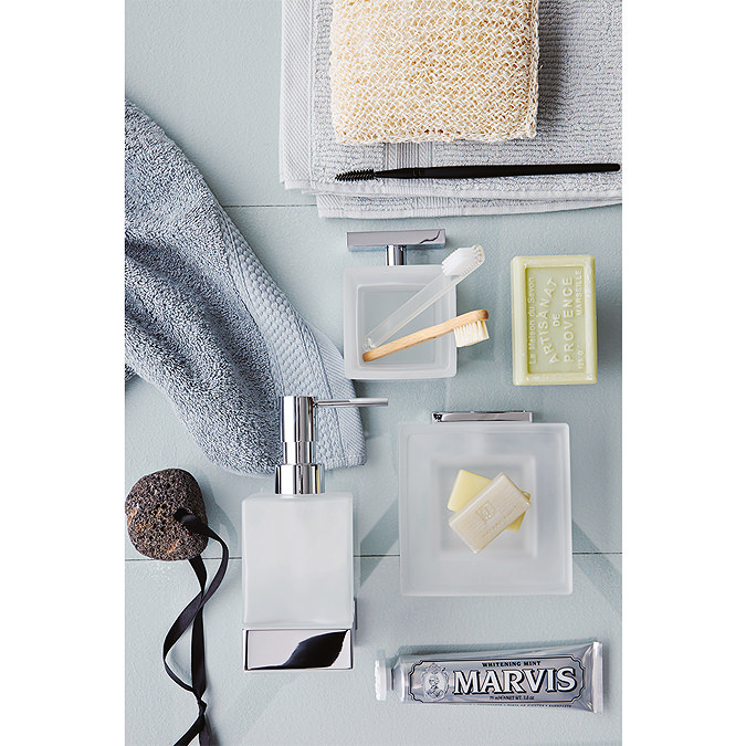 Duravit Karree Glass Tumbler with Holder