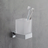 Duravit Karree Glass Tumbler with Holder