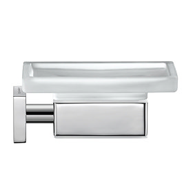 Duravit Karree Wall Mounted Soap Dish - 0099521000 Large Image