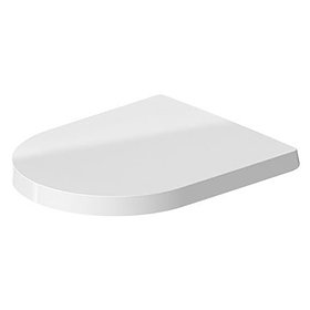 Duravit ME by Stark Standard Toilet Seat - White Alpin - 0020010000 Large Image