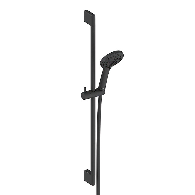 Duravit MinusFlow 3 Spray Shower Slider Rail Kit 700mm - Matt Black