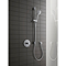 Duravit MinusFlow 3 Spray Shower Slider Rail Kit 900mm - Chrome
