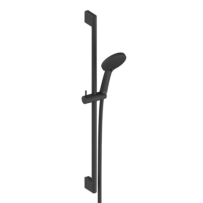 Duravit MinusFlow 3 Spray Shower Slider Rail Kit 900mm - Matt Black