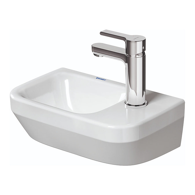 Duravit No.1 360mm 1TH Wall Hung Handrinse Basin - 07453600412 Large Image