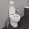 Duravit No.1 480mm HygieneGlaze Rimless Back to Wall Toilet Pan + Seat Newest Large Image
