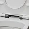 Duravit No.1 480mm Rimless Back to Wall Toilet Pan + Seat  additional Large Image