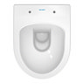 Duravit No.1 480mm Rimless Back to Wall Toilet Pan + Seat  Newest Large Image