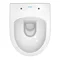 Duravit No.1 480mm Rimless Back to Wall Toilet Pan + Seat  Newest Large Image
