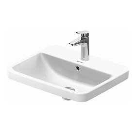 Duravit No.1 545mm 1TH Inset Basin - 03555500272 Large Image