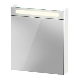 Duravit No.1 600 x 700mm Illuminated LED Mirror Cabinet Large Image