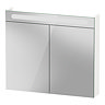 Duravit No.1 800 x 700mm Illuminated LED Mirror Cabinet - N17921000000000  Profile Large Image